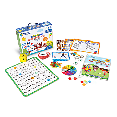 Learning Resources Skill Builders Summer Learning Activity Set, Multicolor, Grades Pre-K – K