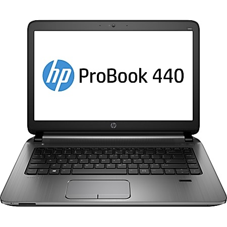 HP ProBook 440 G2 14" Touchscreen LCD Notebook - Intel Core i5 i5-5200U Dual-core (2 Core) 2.20 GHz - 8 GB DDR3 SDRAM - 500 GB HDD - Windows 8.1 Pro 64-bit - 1366 x 768 - Black, Silver