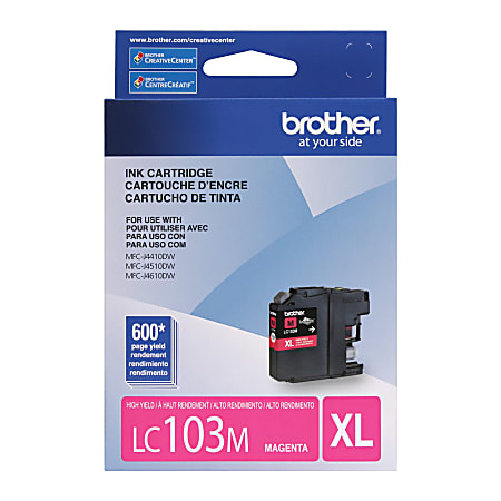 Remanufactured Cyan High-Yield Ink, Replacement for LC103C, 600 Page-Yield, Ships in 1-3 Business Days Remanufactured Cyan High-Yield Ink, Replacement for LC103C, 600 Page-Yield, Ships in 1-3 Business Days