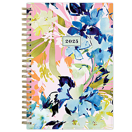 2025 Blue Sky Weekly/Monthly Planning Calendar, 5" x 8", Millie Pink, January To December, 148917