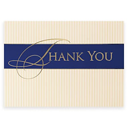 Custom Thank You Cards, Thank You For Everything Cards With Envelopes, 8-1/4" x 5-7/8", Box Of 25 Cards
