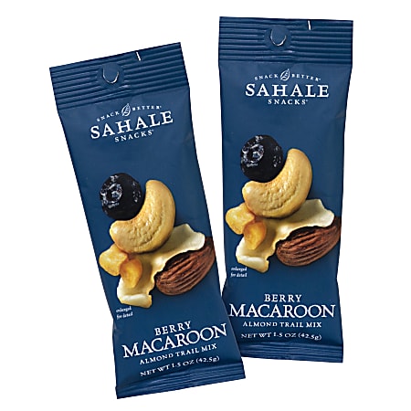 SAHALE Snacks Berry Macaroon Almond Trail Mix, 1.5