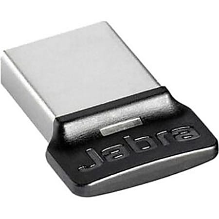 Jabra LINK 360 Bluetooth 3.0 Bluetooth Adapter for Desktop Computer/Notebook/Tablet/Smartphone/Music Player - USB - 2.40 GHz ISM - 328.1 ft Indoor Range - External