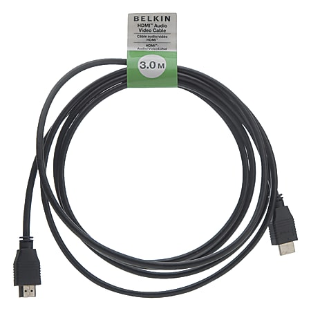 Belkin HDMI Cable - 49.87 ft HDMI A/V Cable for Audio/Video Device - First End: 1x 19-pin HDMI Digital Audio/Video - F8V3311B50