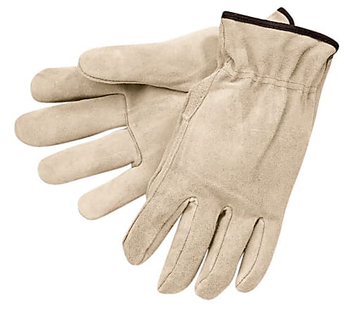 Memphis Glove Premium-Grade Leather Unlined Driving Gloves, X-Large, Pack Of 12 Pairs