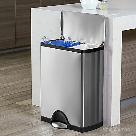 Simplehuman under outlet sink bin