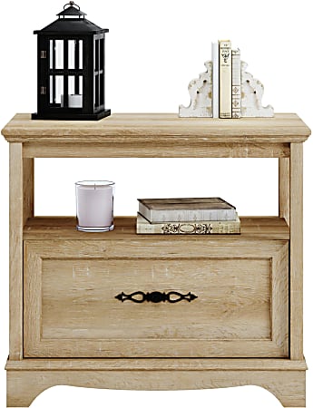 Sauder® Adaline Cafe 33-1/16"W x 20-1/4"D Lateral File Cabinet With Open Shelf, Orchard Oak