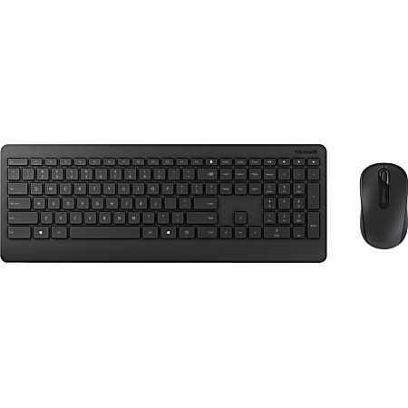 Microsoft® 900 Wireless Desktop PC Keyboard And Mouse Combo