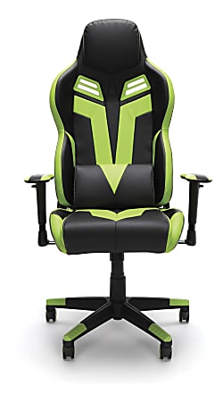 Respawn 104 Racing Style Bonded Leather Gaming Chair GreenBlack