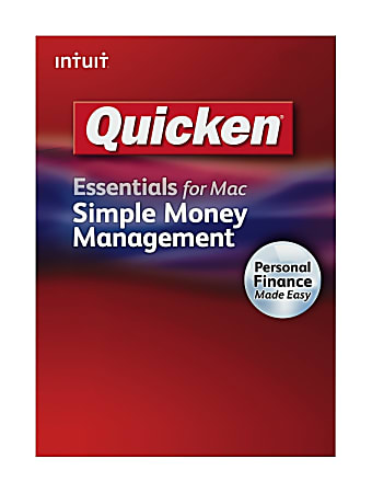 Quicken® Essentials, For Mac, Traditional Disc