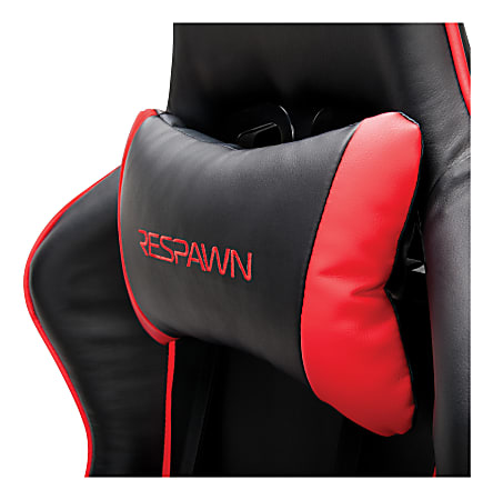 Respawn 105 Racing Style Bonded Leather Gaming Chair Red Black