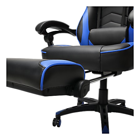 Respawn 110 Racing Style Bonded Leather Gaming Chair BlueBlack