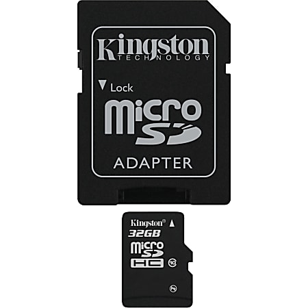 Kingston SDC10/32GB 32 GB Class 10 microSDHC - Lifetime Warranty
