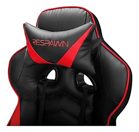 Respawn 110 Racing Style Bonded Leather Gaming Chair RedBlack