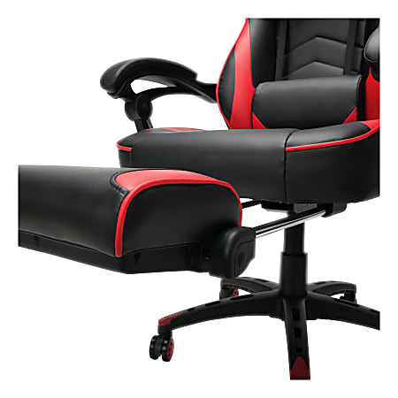 Respawn 110 racing style reclining leather gaming chair with footrest sales