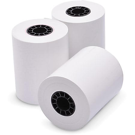 Office Depot Brand Thermal Paper Rolls 3 18 x 230 White Carton Of