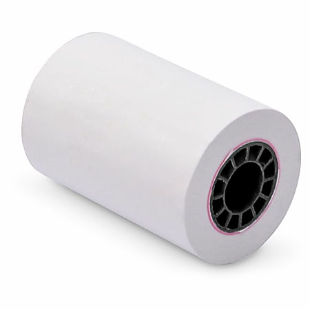 ICONEX Thermal Receipt Paper - White - 2 1/4" x 55 ft - White - 1 Pack