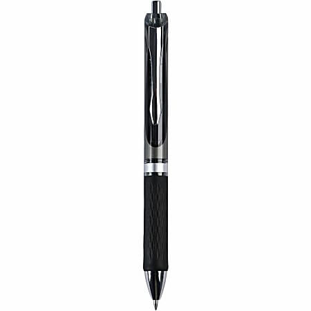 Integra Retractable Gel Ink Pens Medium Point 0.7 mm Silver Barrel ...