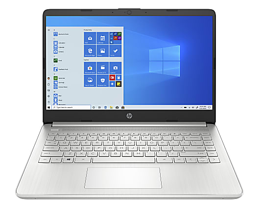 HP 14-fq0025od Laptop, 14" Screen, AMD Ryzen 5, 8GB Memory, 256GB Solid State Drive, Windows® 10, 1F4S5UA#ABA