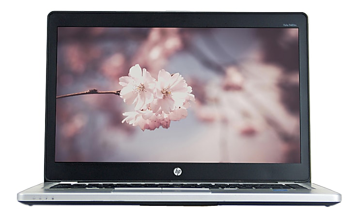 HP EliteBook Folio 9480M Refurbished Laptop, 14" Screen, 4th Gen Intel® Core™ i7, 8GB Memory, 128GB Solid State Drive, Windows® 10 Professional, OD5-31371