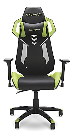 Respawn 200 Racing Style Bonded Leather Gaming Chair GreenBlack