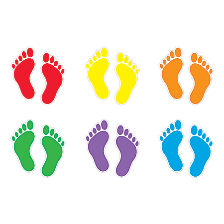 Trend® Classic Accents® Variety Pack, Footprints, Pack Of 36