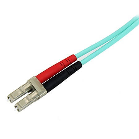 StarTech.com OM3 Multimode Fiber Optic Cable, 6.6'