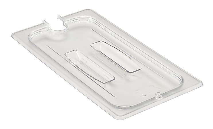 Cambro Camwear GN 1/3 Notched Handled Covers, Clear,