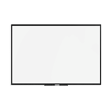 U Brands PINIT Magnetic Dry-Erase Board, 72" X 48", Black Aluminum Frame, Actual Size 70" X 47" (3012U00-01)