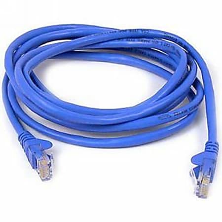 Belkin 900 Series A3L980-12-BLU-S 12' Cat 6 UTP Patch Cable