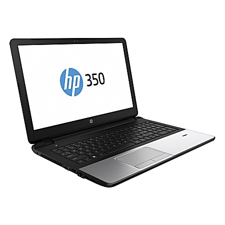 HP 350 G2 15.6" LCD Notebook - Intel Core i3 i3-4005U Dual-core (2 Core) 1.70 GHz - 4 GB DDR3L SDRAM - 500 GB HDD - Windows 7 Professional 64-bit upgradable to Windows 8 Pro - 1366 x 768 - Silver