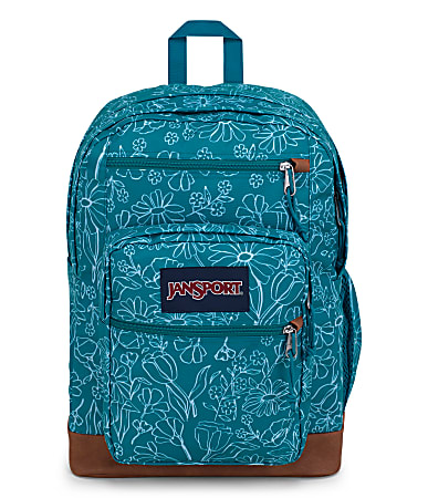 JanSport Cool Student Backpack With 15 Laptop Pocket Delightful Daisies Office Depot