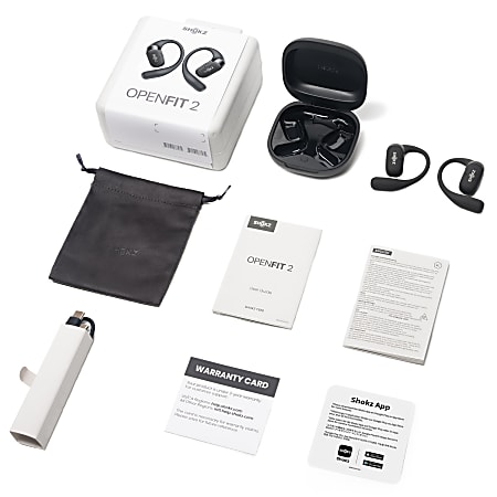 <Shokz> OPENFIT2_Black_メーカー保証残り有 Shokz> OPENFIT2_Black_メーカー保証残り有 - メルカリ