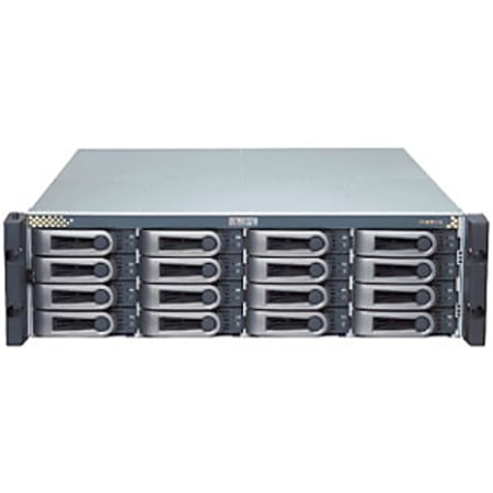 Promise VTrak E610SS SATA/SAS Hard Drive Enclosure - 16 x 3.5" - 1/3H Front Accessible Hot-swappable - Rack-mountable
