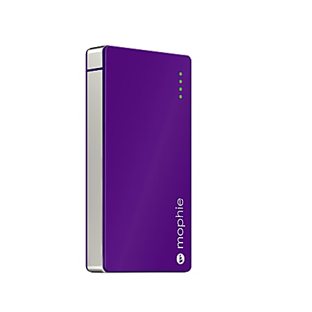 mophie Powerstation Portable Charger, Purple