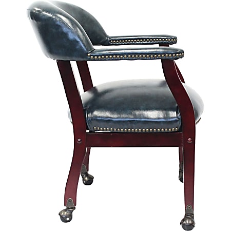 Boss captain's chair with casters deals