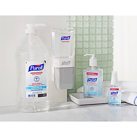 PURELL Advanced Hand Sanitizer Refreshing Gel Clean Scent 2 Liter