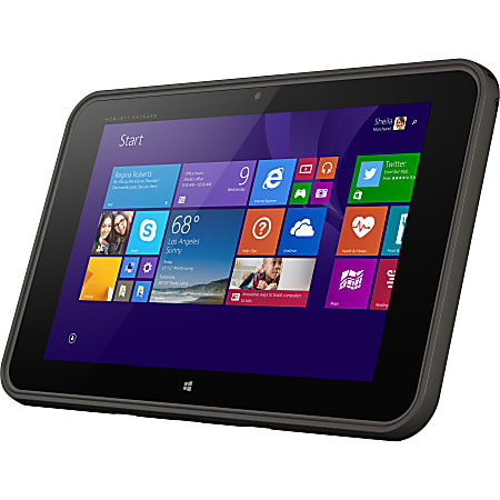 HP Pro Slate 10 10 EE G1 Tablet - 10.1" - 2 GB DDR3L SDRAM - Intel Atom Z3735F Quad-core (4 Core) 1.33 GHz - 64 GB - Windows 8.1 Pro 32-bit - 1280 x 800 - In-plane Switching (IPS) Technology - 3G - Lava Gray