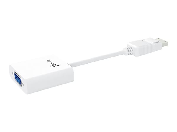 j5 create JDA114 DisplayPort to VGA Adapter - 3.54" DisplayPort/VGA Video Cable  - JDA114