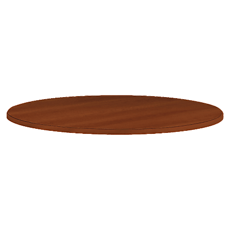 HON® Conference Table Top, Round, Cognac