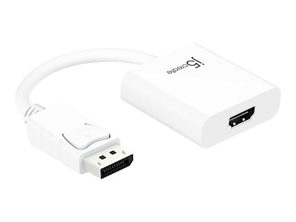 j5create DisplayPort To HDMI Converter JDA154 Office Depot