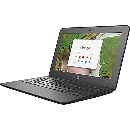 HP Chromebook 11 G6 EE 11.6" Touchscreen Chromebook - 1366 x 768 - Celeron N3350 - 4 GB RAM - 32 GB Flash Memory - Chrome OS - Intel HD Graphics 500 - BrightView, In-plane Switching