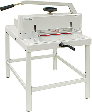 Formax Cut-True 16M Guillotine Paper Cutter With LED Laser Line, 18.7"
