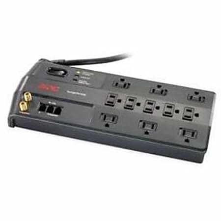 APC SurgeArrest Performance 11-Outlet Surge Suppressor, 8" Cord, Black