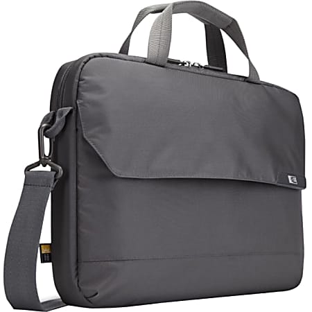 Case Logic MLA-114 Carrying Case (Attach&eacute;) for 14.1" Notebook, iPad, Tablet - Gray