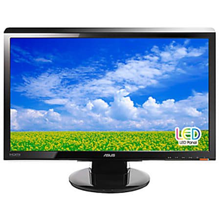 Asus VH238H 23" Full HD LED LCD Monitor - 16:9 - Black - 1920 x 1080 - 16.7 Million Colors - 250 Nit - 2 ms - 75 Hz Refresh Rate - 2 Speaker(s) - DVI - HDMI - VGA