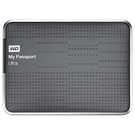 WD My Passport Ultra WDBMWV0020BTT-NESN 2 TB External Hard Drive - Portable