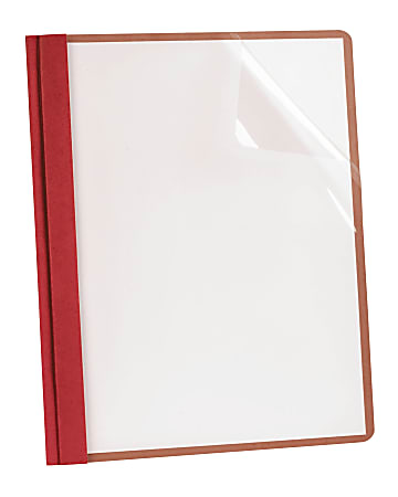 Earthwise® By Oxford™ Clear Front Report Covers With
