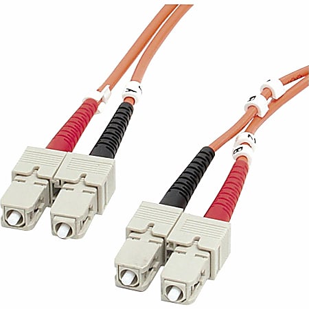 StarTech.com Fiber Optic Cable, 6', Black