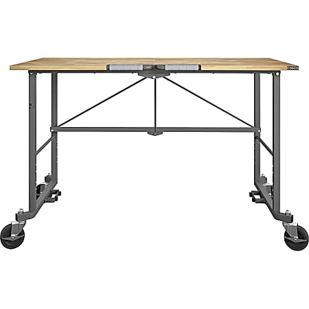 Cosco Smartfold Portable Work Desk Table - Four Leg Base - 4 Legs - 400 lb Capacity x 14.50 Cosco Smartfold Portable Work Desk Table - Four Leg Base - 4 Legs - 400 lb Capacity x 14.50